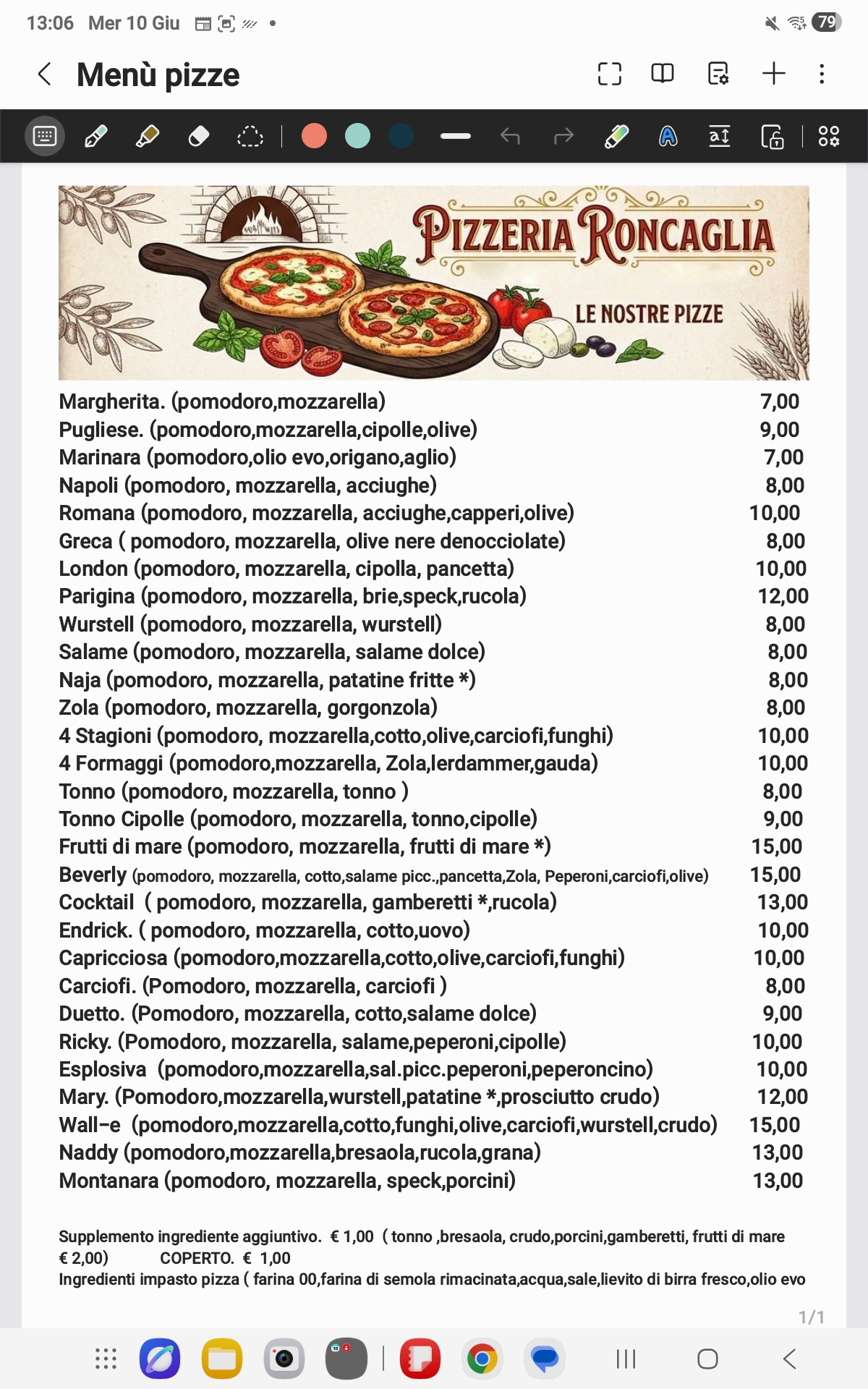 RONCAGLIA PIZZERIA